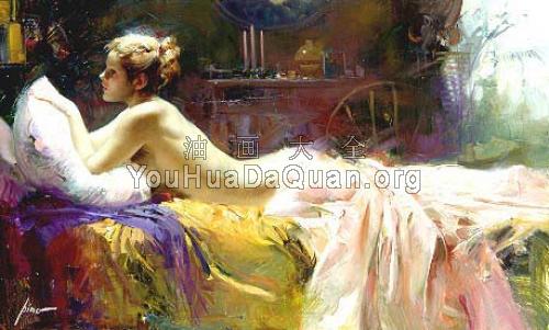Pino Daeni painting - 皮诺·丹尼尔